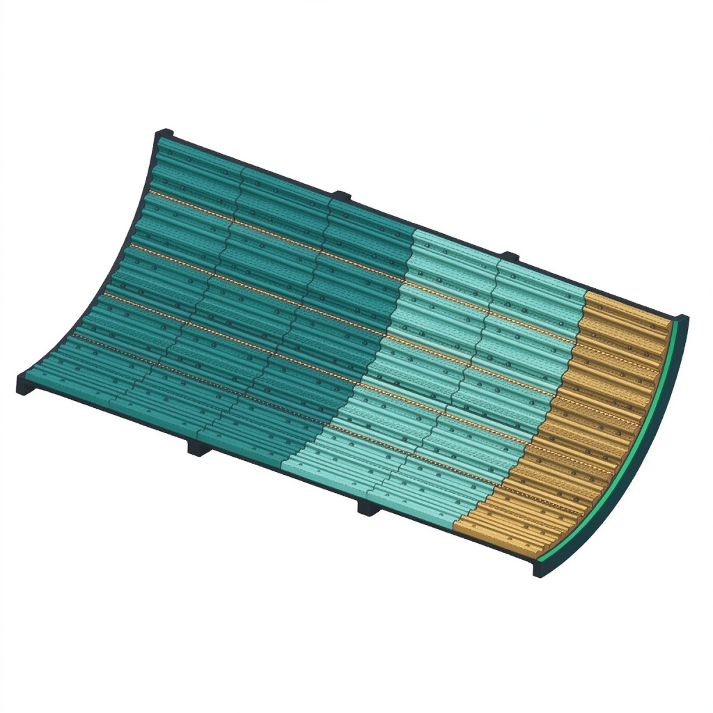 SAG and AG mill shell liner plates, curved sections — QM Mill Liners